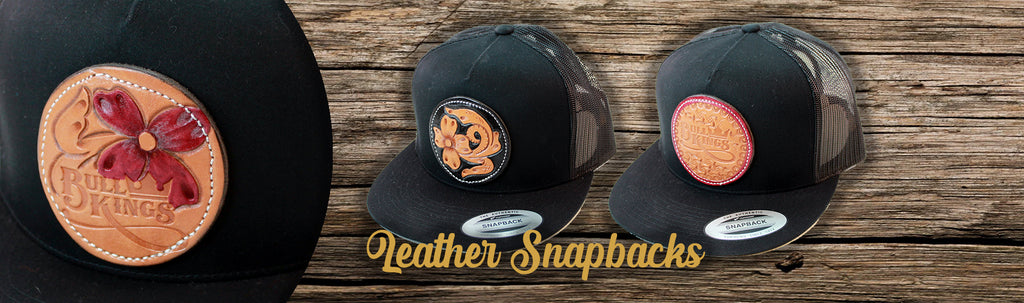 Hat - Leather Snapbacks